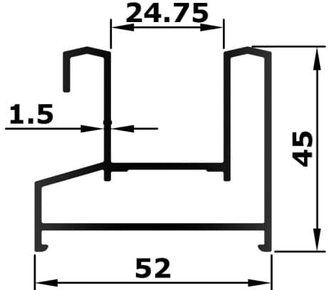 BL-27-06 - Sash / meeting stile