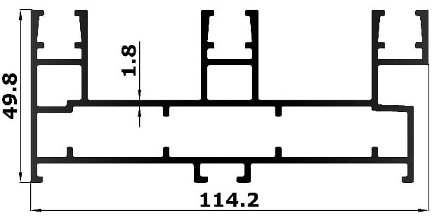 BL-29-08 - Meeting stile (interlock)