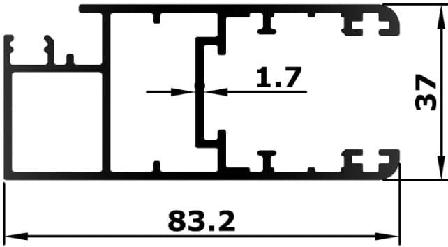BL-37-05 - Outer frame channel
