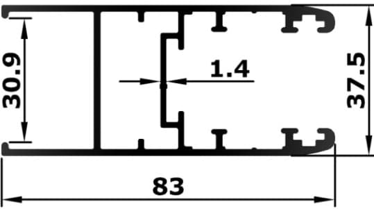 BL-37-08 - Sill / bottom track