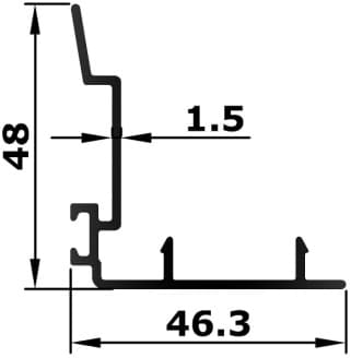 BL-37-09 - Glazing bead