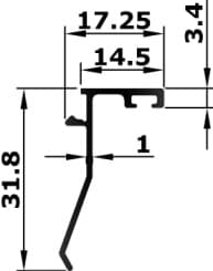 BL-40-07 - Weatherstrip carrier