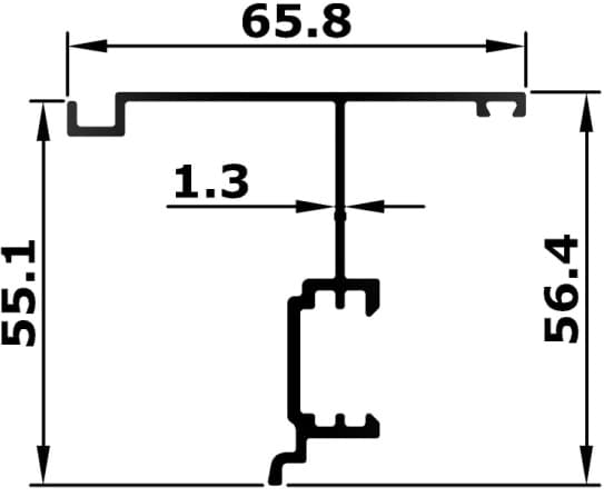 BL-50-04 - Sash / vent section
