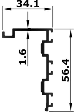 BL-50-08 - Inner sash / bead