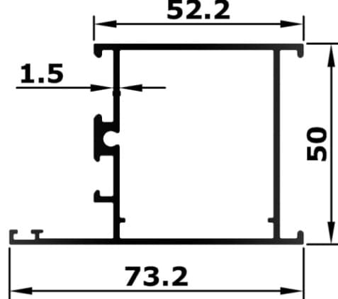 BL-50-09 - Heavy outer frame